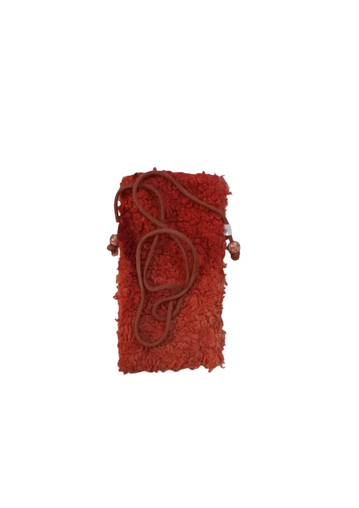 MOBILE POUCH, ORANGE, SHERPA