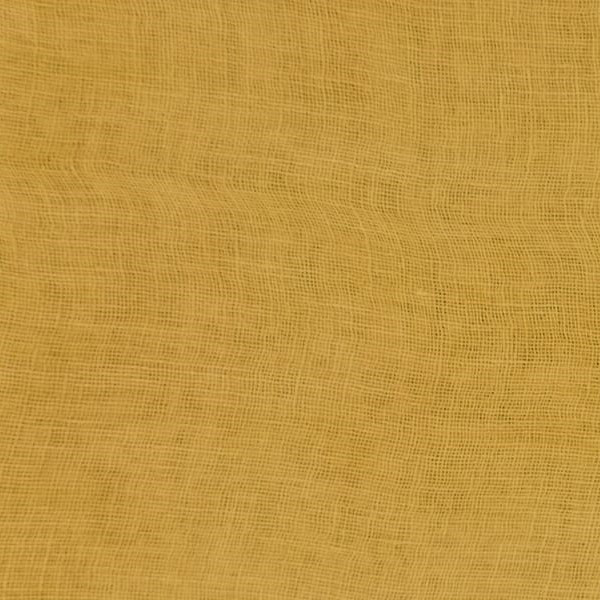 PLAIN SCARF, YELLOW 23, COTTON-LINEN BLEND