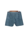 STRING SHORTS, BLUE, COTTON