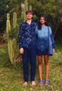 MAO LS SHIRT, BLUE, SHIBORI_OMBRE, COTTON