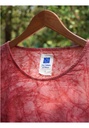 SIDEDROP DRESS, RED, BATIK FULL, COTTON