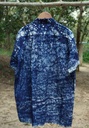 MAO SS SHIRT, BLUE, BATIK_DROPS, COTTON