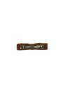 RIBBON HAIRCLIP, BROWN, CORDUROY