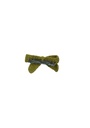 CROCHET HAIRCLIP, TIE, YELLOW