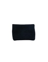 CROCHET POUCH, BLUE, COTTON