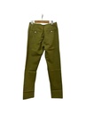 PANTS, CHINOS, GREEN, COTTON