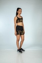 SPORTS BRA, BROWN-BLACK, HALF CRUSHING, COTTON
