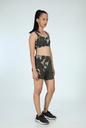 SPORTS SHORTS, IRON, SHIBORI SPRAY CRUSHING, COTTON
