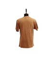 PLAIN T-SHIRT, BROWN, COTTON