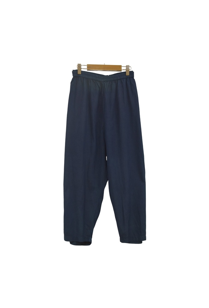 SHORT PYJAMA PANTS, BLUE, COTTON