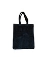 TOTE BAG, BLUE, CORDUROY