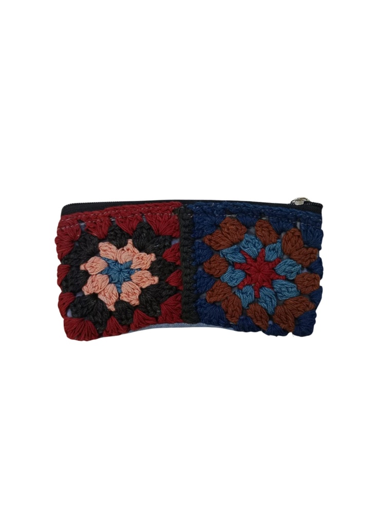 2-CROCHET POUCH, COTTON