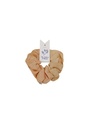 HAIRBAND, SCRUNCHIE, 2xBEIGE, SILK