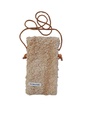 MOBILE POUCH, BROWN, SHERPA