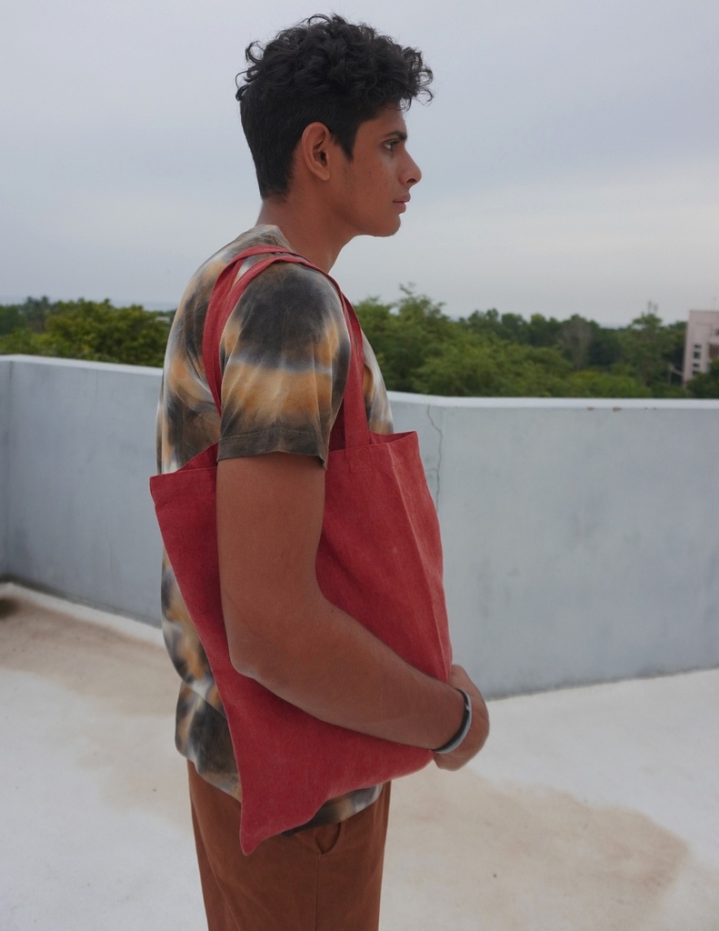 TOTE BAG, RED 193, HEMP