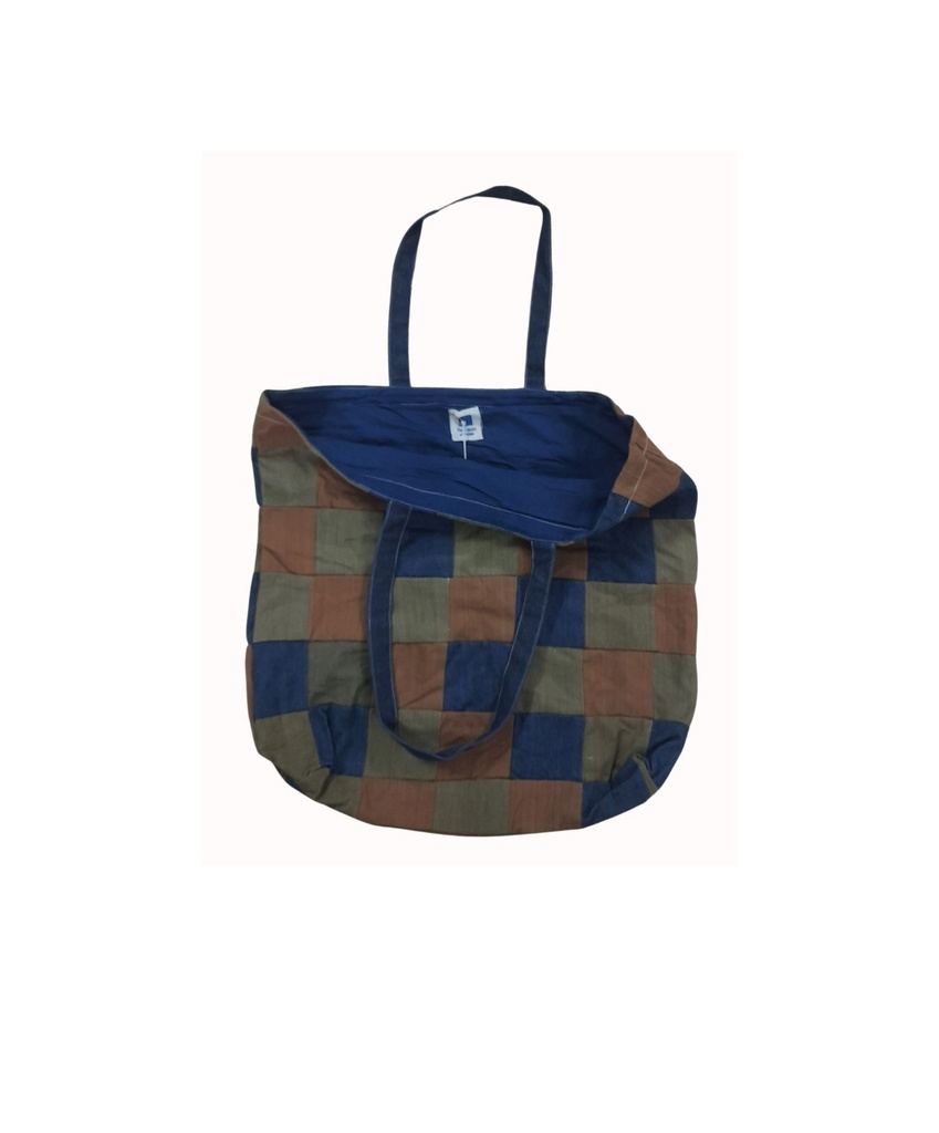 PW BAG, MIX_28, PATCHWORK, DENIM