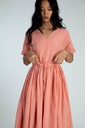 EVERYDAY DRESS, PINK, COTTON
