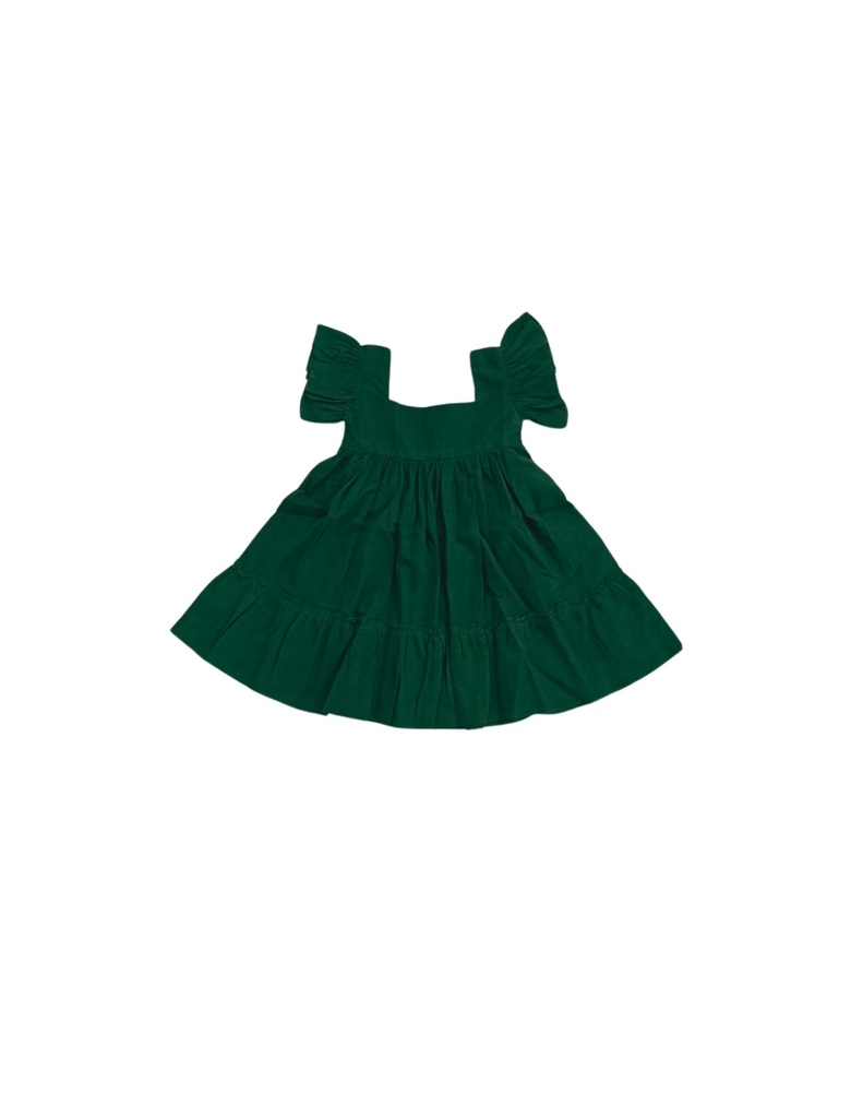 BABY PAA DRESS, PETROL, COTTON