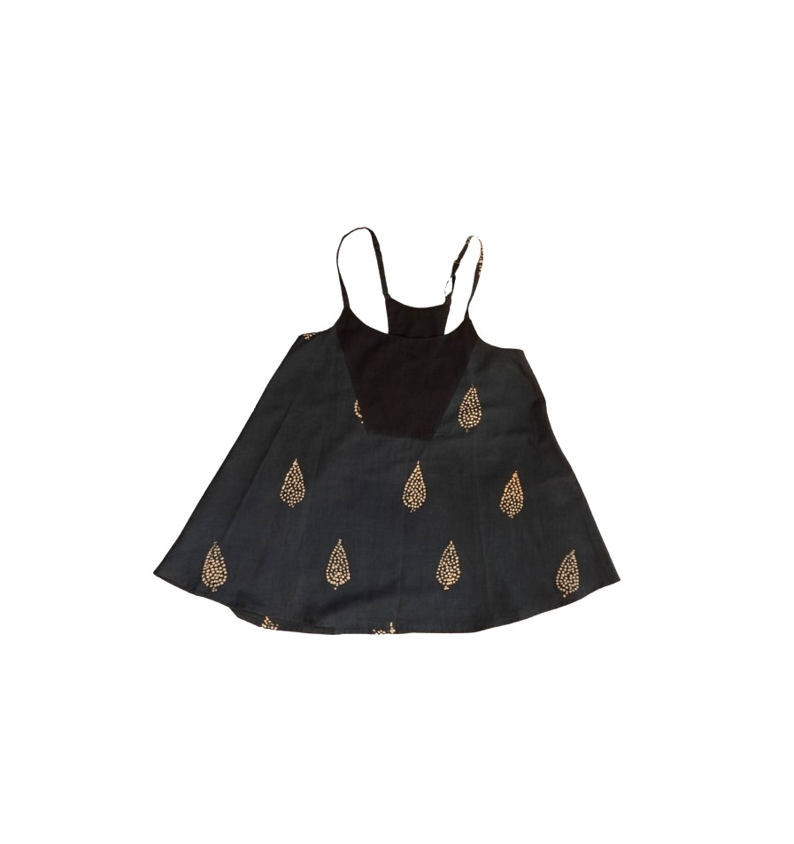 JUG TOP, BLUE, UPCYCLED_LEAF, COTTON