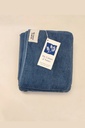 LARGE TOWEL, DARK BLUE, PLAIN, COTTON