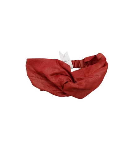 [HAB-HBD-RD-SIL/0S] HAIRBAND, HEADBAND, LIGHT RED, SILK