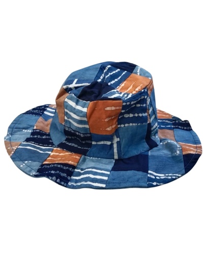 [HAT-BUC-MIX-PW-COT/0S] BUCKET HAT, MIX, PATCHWORK, COTTON