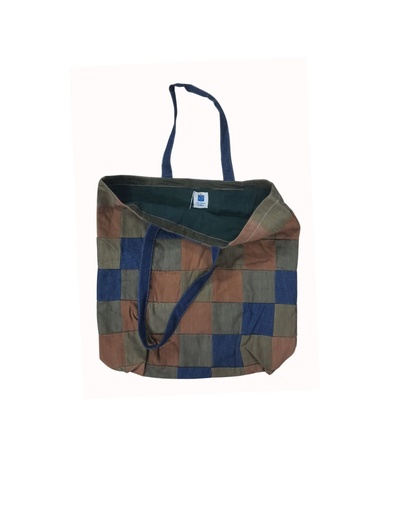 [BAG-PW-MIX_18-PCH-DEN/0S] PW BAG, MIX_18, PATCHWORK, DENIM