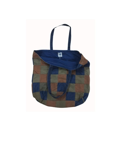 [BAG-PW-MIX_28-PCH-DEN/0S] PW BAG, MIX_28, PATCHWORK, DENIM