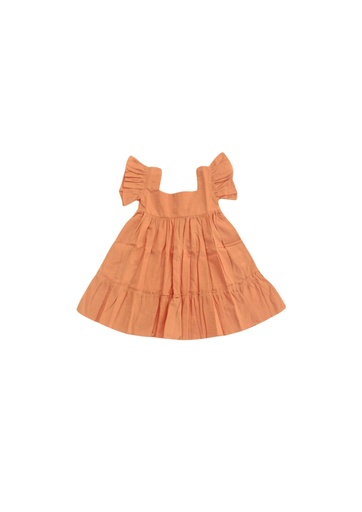 BABY PAA DRESS, PINK, COTTON