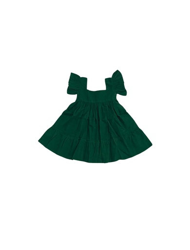 [DRE-BBY-PT-NON-COT/2_3] BABY PAA DRESS, PETROL, COTTON