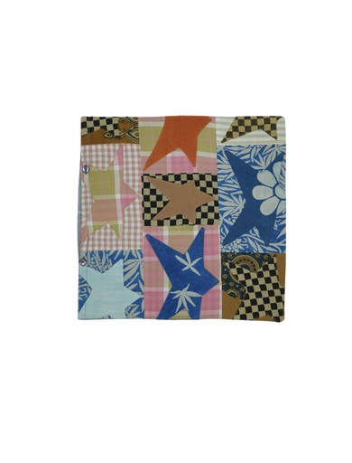 [CUS-PW_STAR-NON-PCH] CUSHION COVER, PATCHWORK_STAR