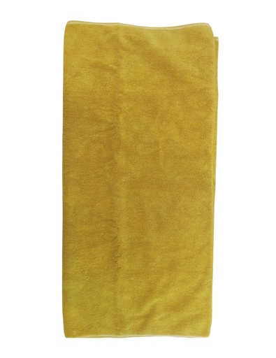 [TOW-LAR-YE_29-NON-COT] LARGE TOWEL, YELLOW, PLAIN, COTTON